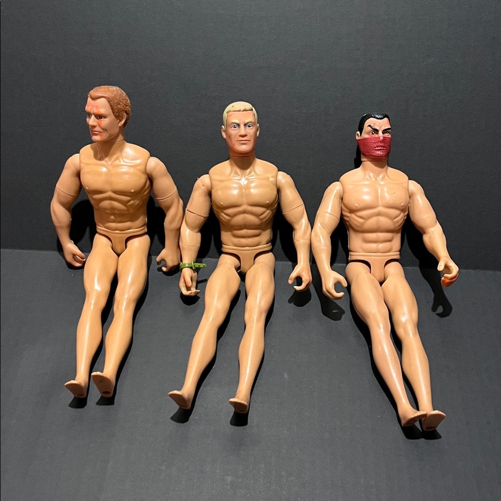 Vintage 1992 Hasbro GI Joe Boy Dolls Action Figures Jointed